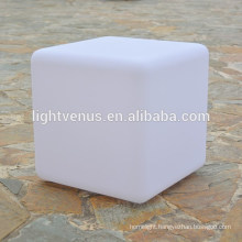 led cube, led glowing cube, led furniture